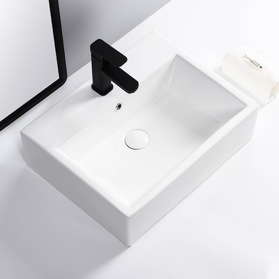 Bassin de main en céramique de petite taille de lavage de salle de bains de nouvelle conception Art Basin