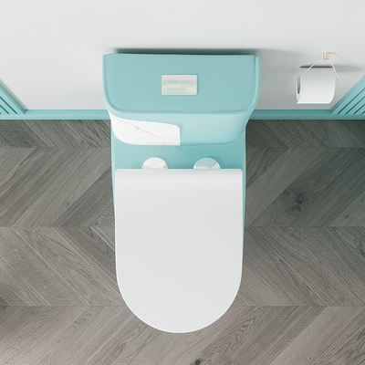 Débit unitaire de rinçage de toilette sanitaire sans couture d'une seule pièce d'articles	3L 6L