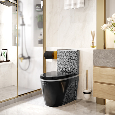 Ensembles sanitaires de salle de bains d'articles de toilette d'une seule pièce de Siphonic d'économie de l'eau