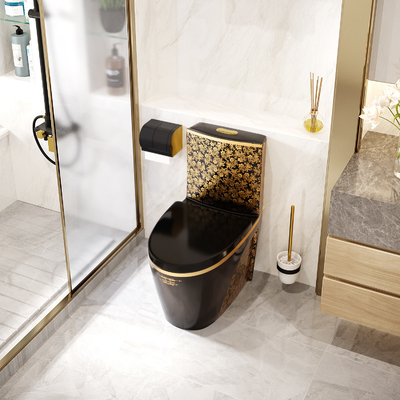 Ensembles sanitaires de salle de bains d'articles de toilette d'une seule pièce de Siphonic d'économie de l'eau