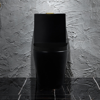 Lavage à grande eau en céramique autour de toilette sanitaire d'articles style royal de 1 morceau