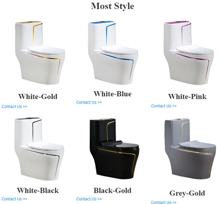 toilette de Siphonic One Piece du modèle 3D