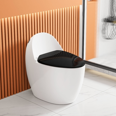 Piège ADA Comfort Height Toilet Siphon Jet Flushing de S formé par oeuf vert