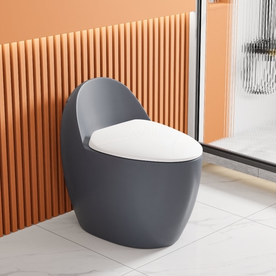 Piège ADA Comfort Height Toilet Siphon Jet Flushing de S formé par oeuf vert