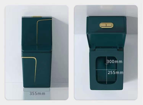 dégrossissage de 300mm 400mm dans la couleur de luxe d'or vert de toilette sanitaire d'articles