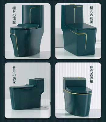 dégrossissage de 300mm 400mm dans la couleur de luxe d'or vert de toilette sanitaire d'articles