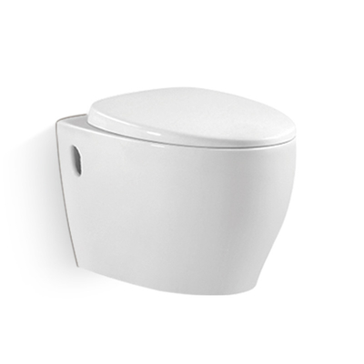 Lustre en céramique blanc de Hung Toilet Bowl Self Cleaning de mur de 3L 6L