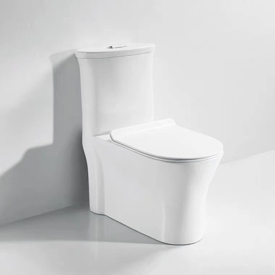 Les toilettes en céramique vertes de salles de bains de lavage à grande eau ajustent Diamond Shape