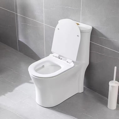 Suites de rinçage de salle de bains de gravité d'une seule pièce de toilette de Siphonic de piège de S
