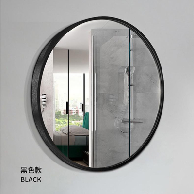 Le miroir rétro-éclairé accrochant de mur de salon de l'or LED adaptent la décoration aux besoins du client
