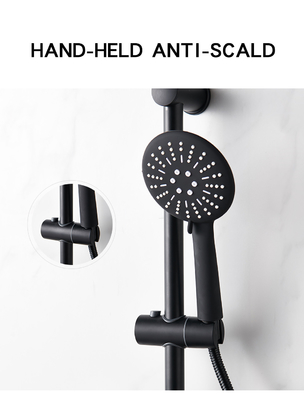 Robinets thermostatiques de douche sanitaire fixée au mur des articles SS304