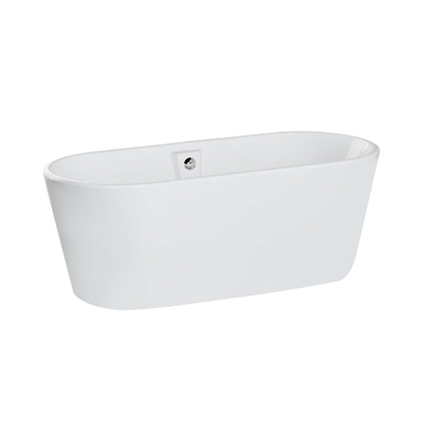 D'acrylique baquet ovale libre de tourbillon non pour le trempage de corps adulte