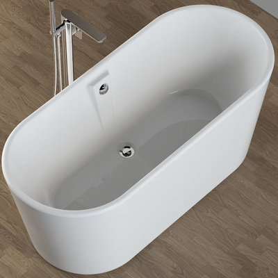 D'acrylique baquet ovale libre de tourbillon non pour le trempage de corps adulte