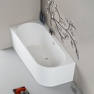 Baignoires debout libres ovales