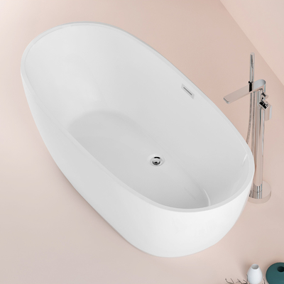 tourbillon acrylique de trempage libre de STATION THERMALE de baignoire de 1700*790*580*440mm