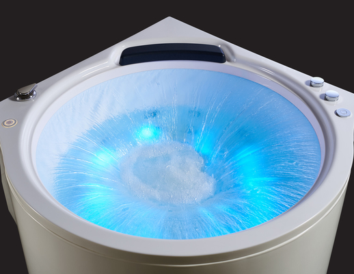 Forme ronde de trempage libre de couleur de baignoire de double tourbillon