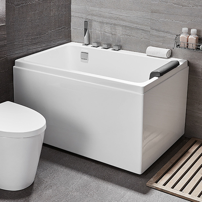 Les baignoires libres de massage d'air de la longueur 1.3m ont bordé le trempage de corps