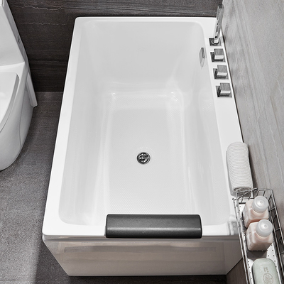 Les baignoires libres de massage d'air de la longueur 1.3m ont bordé le trempage de corps