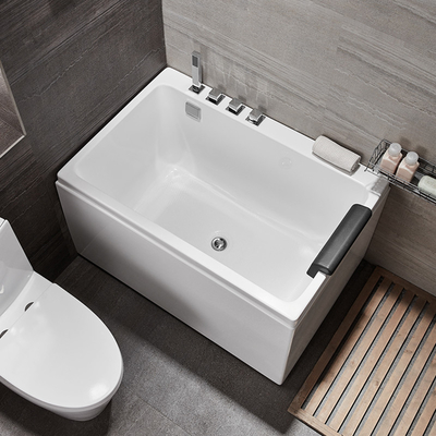 Les baignoires libres de massage d'air de la longueur 1.3m ont bordé le trempage de corps