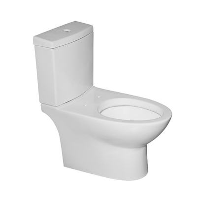 Rinçage ovale en deux pièces de siphon de toilette de Pit Spacing 180mm de mélange