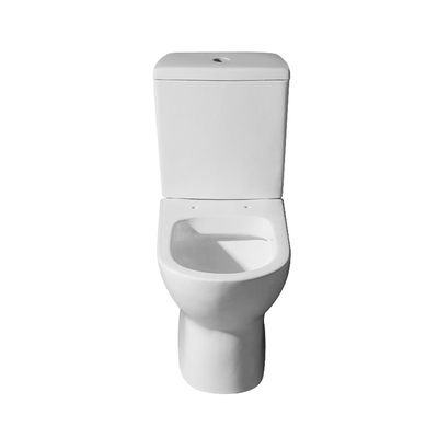 bidet blanc en deux pièces de salle de bains de carte de travail de toilette de débit unitaire de 3L 6L double