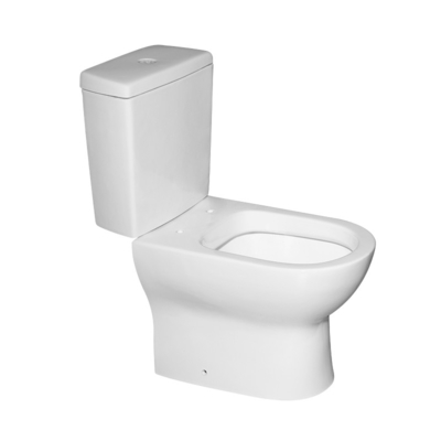 bidet blanc en deux pièces de salle de bains de carte de travail de toilette de débit unitaire de 3L 6L double