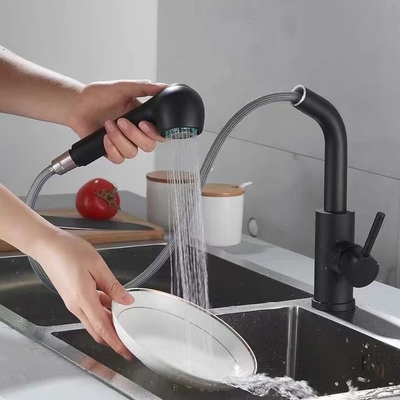 Le noir retirent le robinet sanitaire d'articles