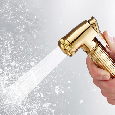De douche sanitaire de 304 articles d'acier inoxydable ensemble de luxe de salle de bains d'or