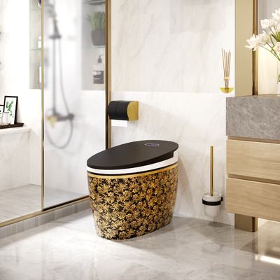 Le piège de S a prolongé le flux automatique futé de rendement élevé de toilette de 1 morceau