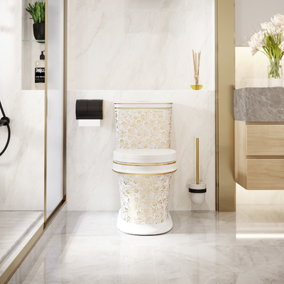 toilette d'une seule pièce de 630*350*730mm Siphonic