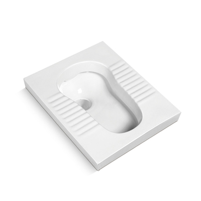 En céramique écologique de Pan Toilet Bowl Modern Desgin de posture accroupie hygiénique