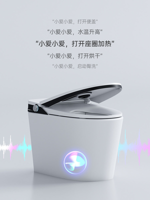 Siphon rinçant le lavage intelligent d'une seule pièce futé d'individu de toilette